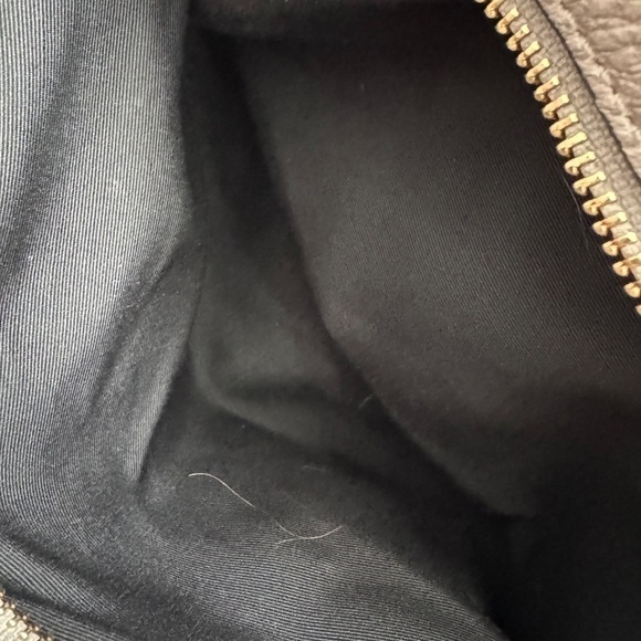 Coach Pebble Leather PHOEBE Shoulder Bag Light Gold Metallic F34495 - Picture 6 of 10